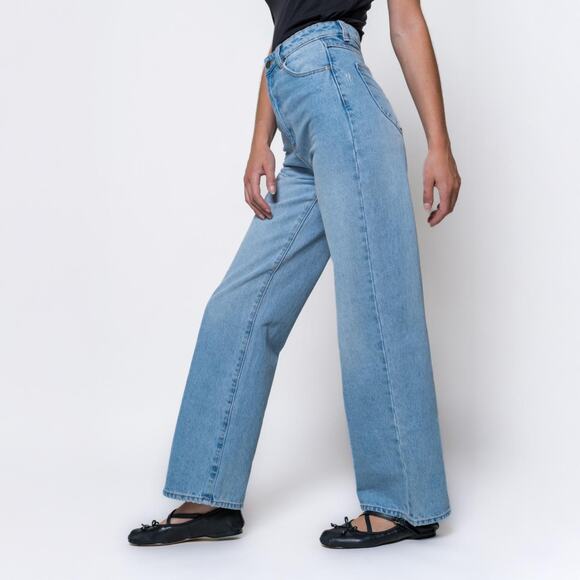 Rolla's Heidi Highwaist Wide Leg Ankle Jeans - Picture 4 of 5